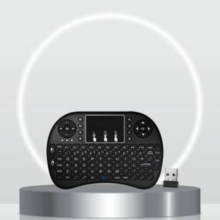 SACRO Bluetooth (Wireless Keyboard) USB Rechargeable Keyboard With Pocket Size D451 Wireless Thumb-size Multi-device Keyboard Compatible with Laptop