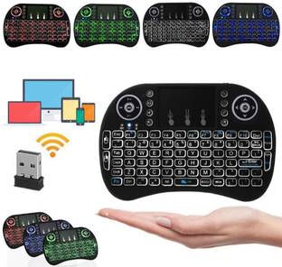 SACRO AJ_809A_MINI WIRELESS KEYBOARD WITH TOUCHPAD/BACKLIT LIGHT &WIRELESS MOUSE COMBO Wireless Handheld Multi-device Keyboard Compatible with Desktop, Laptop, Mac AJ_809A_MINI WIRELESS KEYBOARD WITH TOUCHPAD/BACKLIT LIGHT &WIRELESS MOUSE COMBO