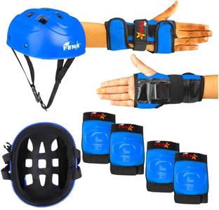 Fena Skating and Cycling Kids Protective Set Of Safety Skating Guard Kit Cycling Guard Combo
