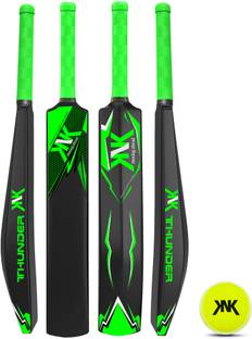 KNK Thunder Senior Plastic Cricket Bat with Soft Cricket Ball Cricket Kit