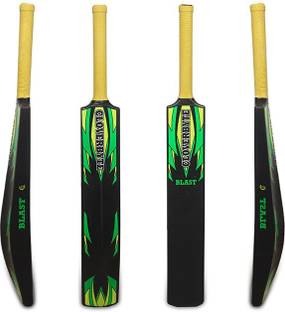MINIBLITZ Blast Cricket Full Size Bat Plastic Bat for Tennis Ball & Wind Ball Cricket Bat Cricket Kit