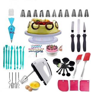 NIJAMRUT All In One Bakeware Cake Combo Tools Cake Baking and making Tools Combo For Cake Kitchen Tool Set
