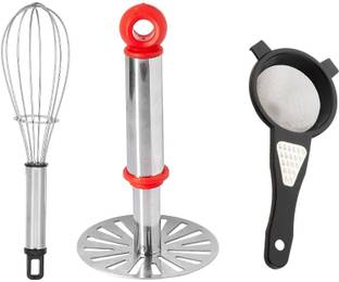 Flipkart SmartBuy 2 in 1 Strainer-Greater (Pack Of 3) Kitchen Tool Set