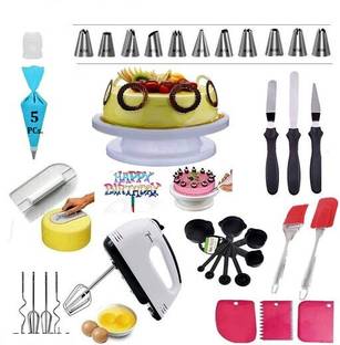 NIJAMRUT All In One Bakeware Cake Combo Tools Cake Baking and making Tools Combo For Cake Kitchen Tool Set