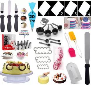 NIJAMRUT icing piping set Cake Making set Cake Combo Baking Tools Cake Making Supplies Kitchen Tool Set