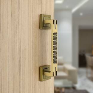 Peppa™ "PEPPA" DOTTED Gold Plated Door Handle