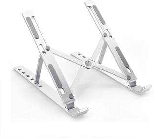 APSENTERPRISEe LP01 Aluminium Floor and Desk Stand Rotatable Laptop Stand with Adjustable Height Compatible with Universal Laptops