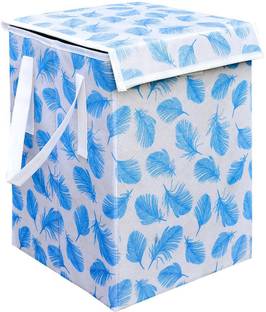 Tiarakrafts 40 L Blue Laundry Basket