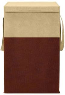 JoyeCrafts 75 L Brown Laundry Basket