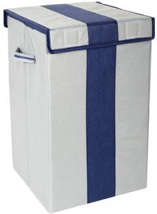 SH NASIMA MANUFACTURER 65 L Grey, Blue Laundry Basket