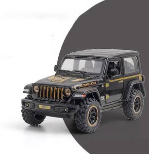 CountryLink 1:32 Die Cast Jeep Wrangler With Open Door, Lights & Sounds Alloy Metal Car Toy