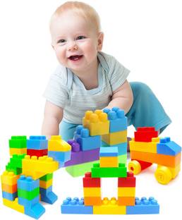 MANTICORE B-14 Blocks for Kids 50PCS Building-Brick and Block Game Puzzles Set for Kids