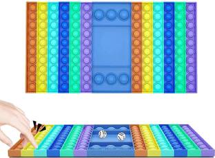Ruffo Silicone Dice Pop It Game – Jumbo Board for Stress Relief