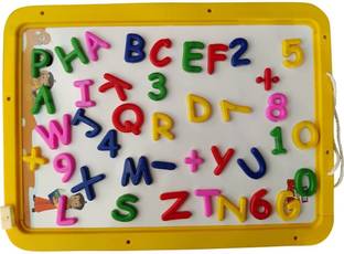 Kirat Double Sided Magic Magnetic Hanging Board Slate Drawing Writing Board For Kids
