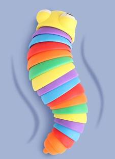 CountryLink Slug Flexible Relieving Stress Smooth Feel Realist And Fun Fidget Toy