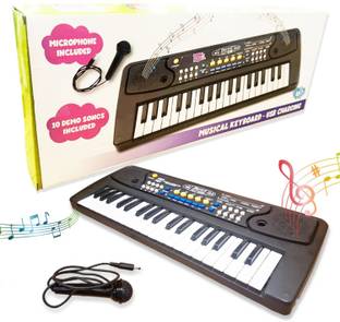 PlayMagic Musical Keyboard - USB Charging|Portable Piano for Kids|Educational Music Play