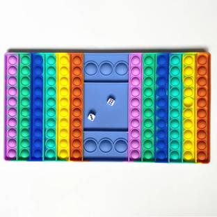 Ruffo Big Pop It Game Board for 2 Players – Dice Bubble Toy for Toddlers
