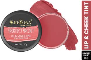 Shryoan Perfect Pout Cheek and Lip Tint Creamy Matte Finish Cowboy Candy Cowboy Candy