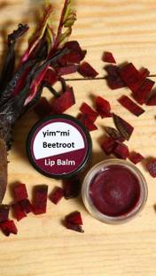 yim~mi Beetroot Lip Balm for Dry, Damaged and Chapped Lips Beetroot