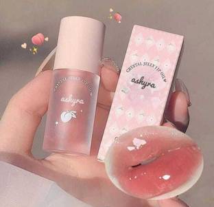 Ashyra Glossy Jelly Lip Oil Set – Fruit Flavors & Deep Hydration (Pack of 1)