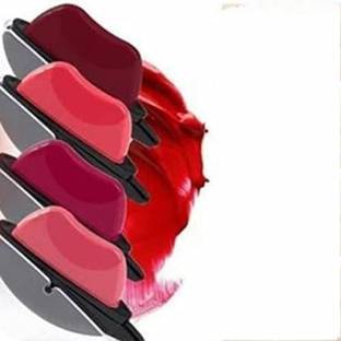 MEDHILE Waterproof Lipstick Matte Makeup Long Lasting Moisturizing (Pack of 4)