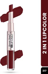 Seven Seas Lip Duo 2 In 1 Liquid Lipstick with Lipstick For Her