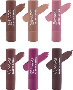 MARS 6 Shades Ultra Matte Lipstick Box
