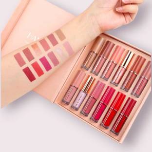 brown blush Smooth Matte Lipstick Gift Set – 12 Colors