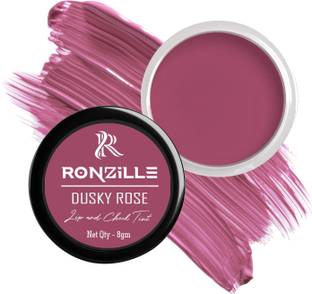 RONZILLE 3-In-1 Lip Tint & Cheek Tint,For Lips, Eyelids & Cheeks Lip Stain, Matte Finish