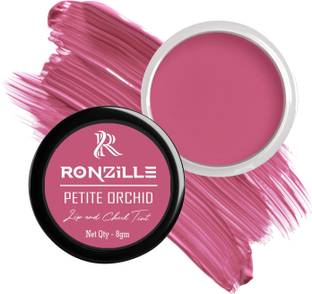 RONZILLE 3-In-1 Lip Tint & Cheek Tint,For Lips, Eyelids & Cheeks Lip Stain, Matte Finish