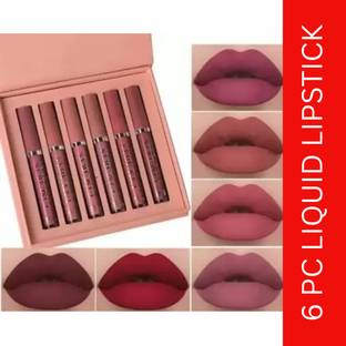 Sajuma Beauty Long Stay Liquid Lipstick Set of 6