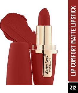 Seven Seas Seven Seas Lip Comfort Velvet Matte Lipstick (Red Matte, 4.2 g)
