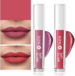 NOY Chic Nude Waterpoof Matte Lip Colors Set: Intense Shades Of Subtle Glam #WC108