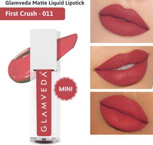 GLAMVEDA Always On Mini Liquid Lipstick| Matt Finish, 12 Hour Stay|Rosehip Oil
