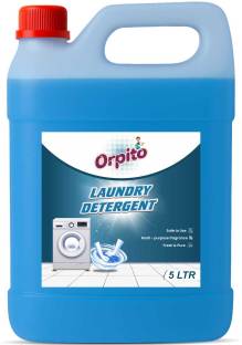 Orpito High-Quality Laundry Liquid, Suitable for Top & Front-Load Washing Machine (5L) Floral Liquid Detergent