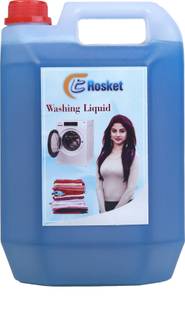 EROSKET Washing machine liquid detergent top load and front load (5 ltr) Multi-Fragrance Liquid Detergent