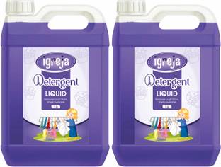 IGREJA Washing machine liquid detergent top load and front load -Lavender (10 ltr) Lavender Liquid Detergent