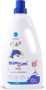 BUMTUM 100% Natural Plant Based Baby Laundry for Clothes, Derma Tested Fresh Liquid Detergent