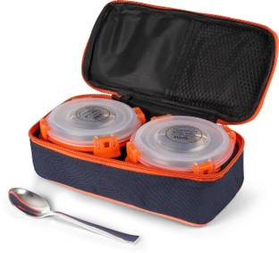 UNINOX Stainless Steel Leak Proof set of 2 Container Tiffin 2 Containers Lunch Box