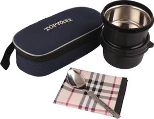 Topware Microwave Safe Tiffin box 2 Containers Lunch Box