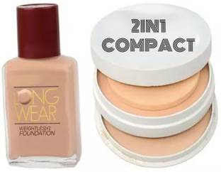 lately MAKEUP KIT OF compact with foundation