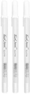 Like it Artists 0.8mm White Highlight Gel Pen for Hand Paint Design & Black Paper