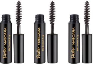 Dazller Mascara (Pack of 3) Lightweight, Budget-friendly, Water-resistant, Pocket-sized 4.1 g