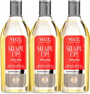 VLCC Shape Up Slimming Oil - 200 ml (Pack of 3)