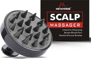 METAVERSE Scalp Massager for Hair Growth - Head Massager Scrubber Brush - Reduces Dandruff Scalp Massager for Hair Growth - Head Massager Scrubber Brush - Reduces Dandruff Massager