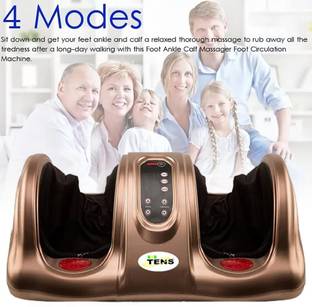 TENS Foot Massager Machine for Pain Relief with Kneading function - Also used as Leg Calf Massager - Corded Electric Foot Massage Machine Massager