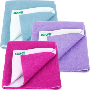 Bumpers Waterproof Baby Dry Sheet, Small Size, Pack of 3