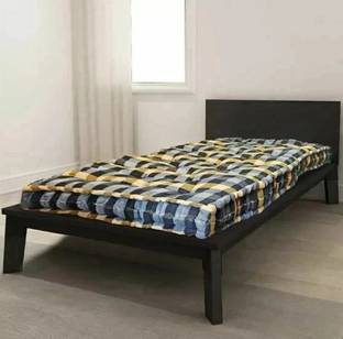 RAJASTHAN HANDLOOM Soft Cotton Multicolour 6X3ft Mattress / Gadda 5 inch Single Cotton Mattress