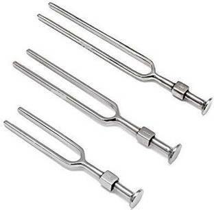 mediwave Tuning Fork Set (128Hz, 256Hz and 512Hz) Utility Forceps