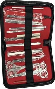 mediwave Medical Students Biology, Anatomy, Veterinary Set Of 14 Instruments KIT Utility Forceps